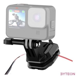 Motorcycle Windshield Mount Clip PULUZ  for Action Cameras (Black)