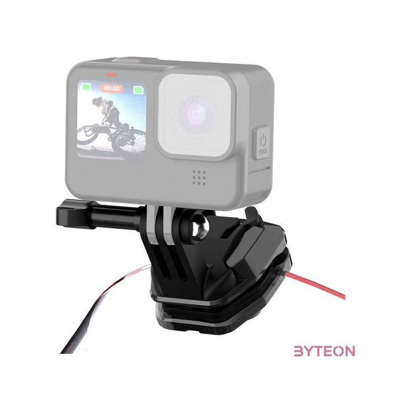 Motorcycle Windshield Mount Clip PULUZ  for Action Cameras (Black)