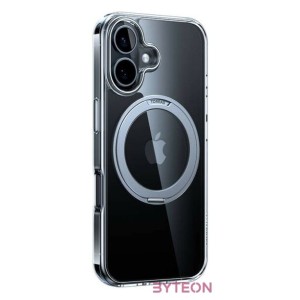 Torras Ostand Pro Case for iPhone 16 Plus (Transparent)