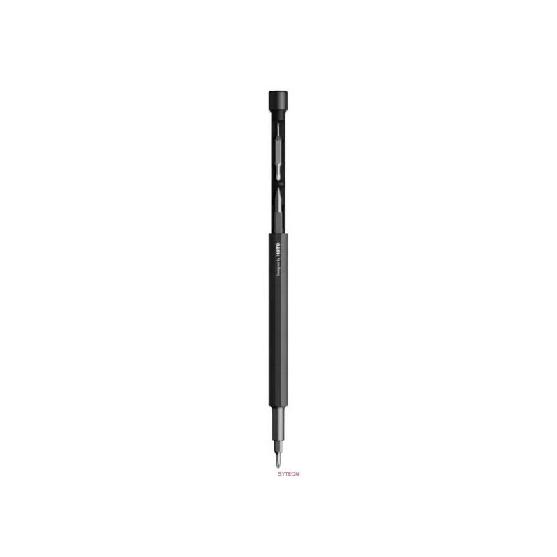 Pocket precision screwdriver and fountain pen 5-in-1 HOTO QWLSD013 (black)