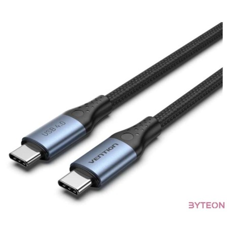 USB-C to USB-C 240W Vention TAVHF USB 4.0 5A 1m 40Gbps cable (gray)
