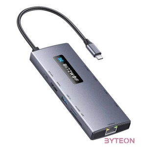 BlitzWolf BW-NEW TH8 10 az 1-ben USB HUB