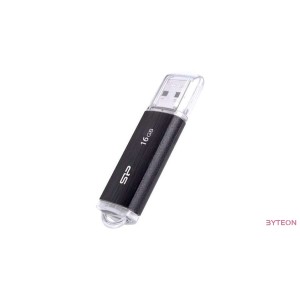 Silicon Power Ultima U02 16GB [USB2.0] - Fekete