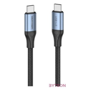 USB-C to USB-C 240W Vention TAVHF USB 4.0 5A 1m 40Gbps cable (gray)
