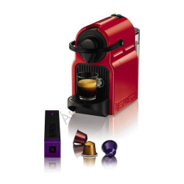 Coffee machine Krups XN1005 Nespresso Inissia | red