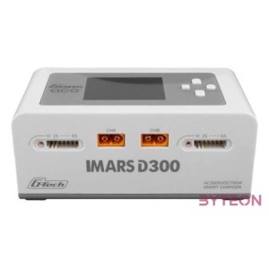 Gens Ace IMARS D300 G-Tech Channel AC,DC 300W,700W RC Battery Charger-EU White