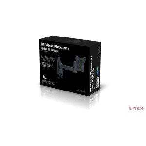 Multibrackets M VESA Flexarm 360 II TV fali konzol (15"-32") Fekete