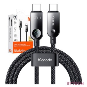 Mcdodo CA-4780 USB-C to USB-C 60W data cable 1.2m (black)