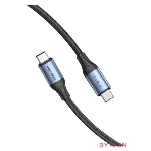 USB-C to USB-C 240W Vention TAVHF USB 4.0 5A 1m 40Gbps cable (gray)