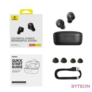 Earphones TWS Baseus Bowie E18 (black)