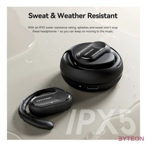 Wireless headphones, Vention, NBPN0, OpenBeat O11 (beige)