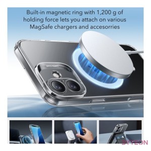 Zero Clear Case (HaloLock) ESR case for iPhone 16 Plus (clear)