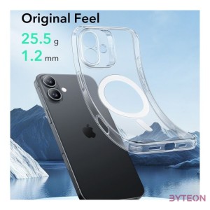 Zero Clear Case (HaloLock) ESR case for iPhone 16 Plus (clear)