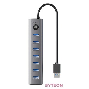 Orico CL7U USB-C to 7x USB 3.0 Hub Adapter (gray)