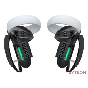 Controller Grip with Battery Door Kiwi Design Q1 PRO-2.2 for Meta Quest 2 Black