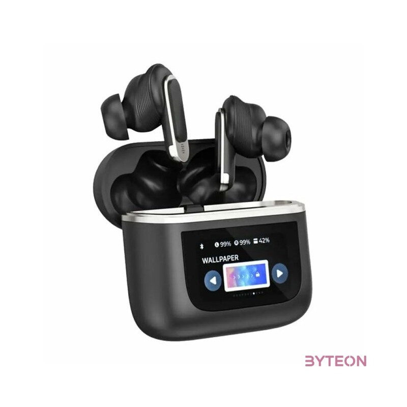 BlitzWolf BW-FYE16 vezeték nélküli fülhallgató TWS, ANC (fekete)