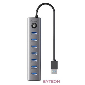 Orico CL7U USB-C to 7x USB 3.0 Hub Adapter (gray)