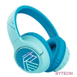 PowerLocus Bobo wireless headphones for kids (blue)