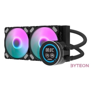 Darkflash számítógépes hűtő DN-D240 FEKETE