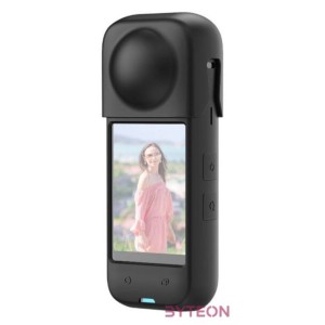 Silicone protective case PULUZ for Insta360 X4 (black)