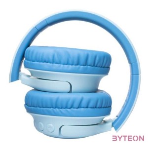 PowerLocus Bobo wireless headphones for kids (blue)