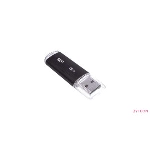 Silicon Power Ultima U02 16GB [USB2.0] - Fekete