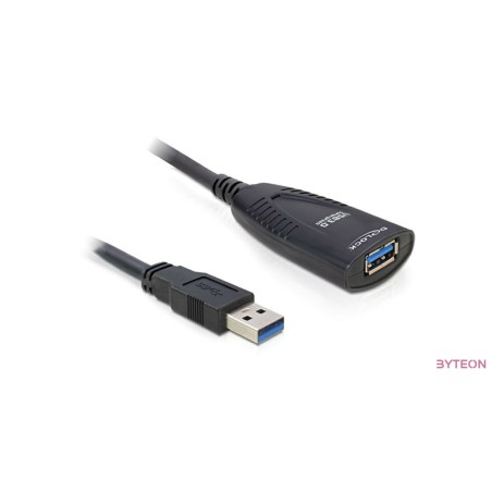 Delock 83089 USB A - A 5m Hosszabbító (USB3.0) - Aktív