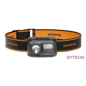 Superfire HL23-S headlamp flashlight, 350lm, USB-C