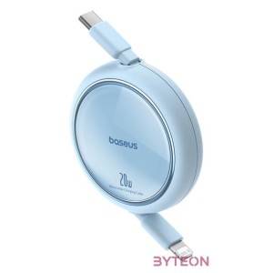 USB Cable Baseus Free2Pull USB-C to iP 20W 1m (blue)