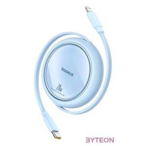 USB Cable Baseus Free2Pull USB-C to iP 20W 1m (blue)