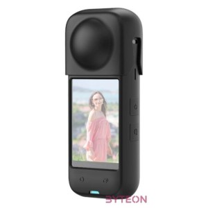 Silicone protective case PULUZ for Insta360 X4 (black)