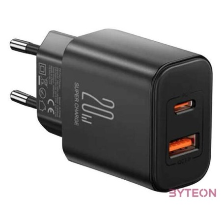 Charger Flash Joyroom  JR-TCF05, (EU) 20W AC (black)