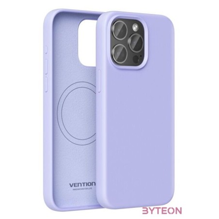 Vention KUFV0-30 Silicone Case for iPhone 15 Pro (purple)