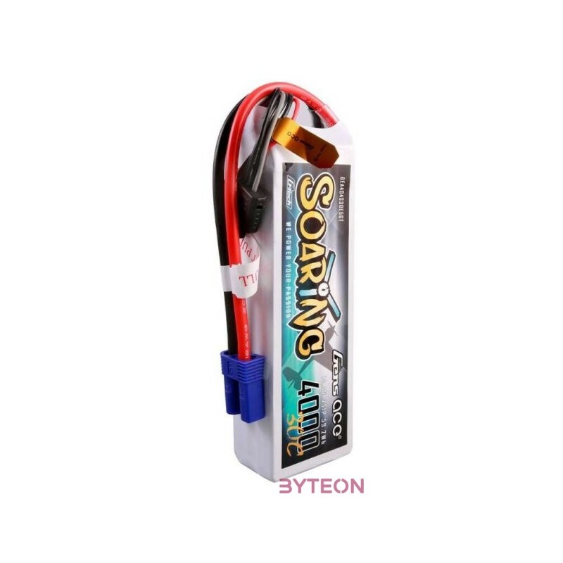 Gens ace G-Tech Soaring 4000mAh 14.8V 30C 4S1P Lipo Battery