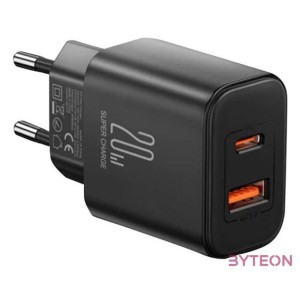 Charger Flash Joyroom  JR-TCF05, (EU) 20W AC (black)