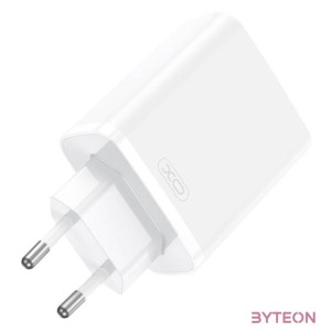 Fali töltő XO CE22, 45W, GaN, 2x USB-C, 2x USB-A