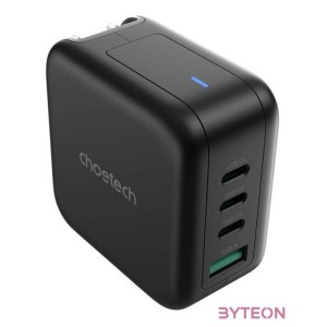 Choetech PD6055 70W GaN hálózati töltő amerikai, EU, UK, AU adapterekkel