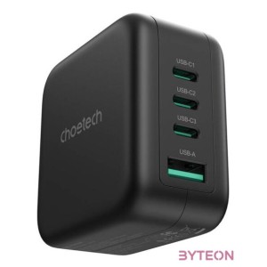 Choetech PD6055 70W GaN hálózati töltő amerikai, EU, UK, AU adapterekkel