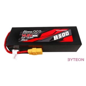 Gens ace G-Tech 8500mAh 14.8V 60C 4S1P Lipo Battery Pack PC Material Case with XT90 plug