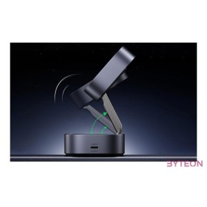 Qi Inductive charger 2in1 for iPhone, AirPods Ugreen W256, 20W (black)  USB-C to USB-C cable 1m