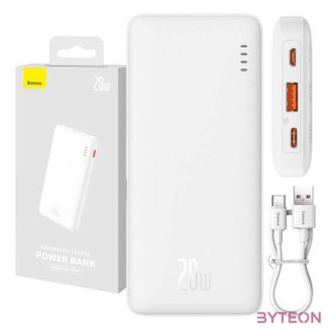 Baseus Airpow 10000mAh 20W powerbank (white)
