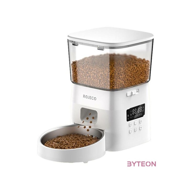 Rojeco 2L automata etetőgép gombos verzió (fehér)