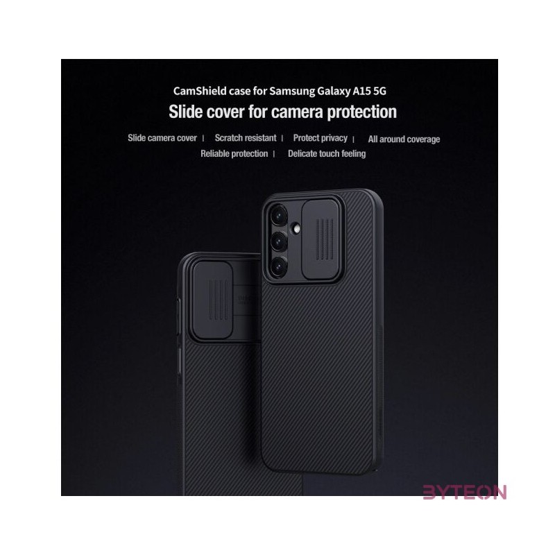 Case Nillkin CamShield for Samsung Galaxy A15 4G,5G (black)