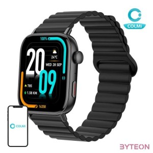 Colmi C8 Max smartwatch with magnetic strap (black)