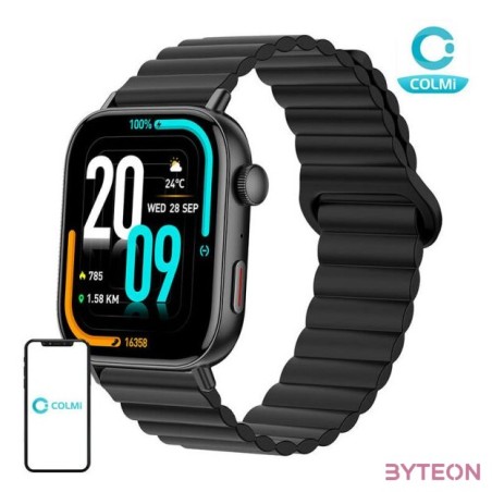 Colmi C8 Max smartwatch with magnetic strap (black)