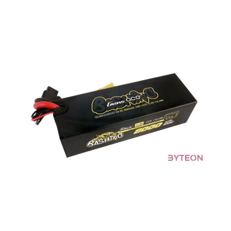 Gens ace 8000mAh 14.8V 100C 4S2P Lipo Battery Pack