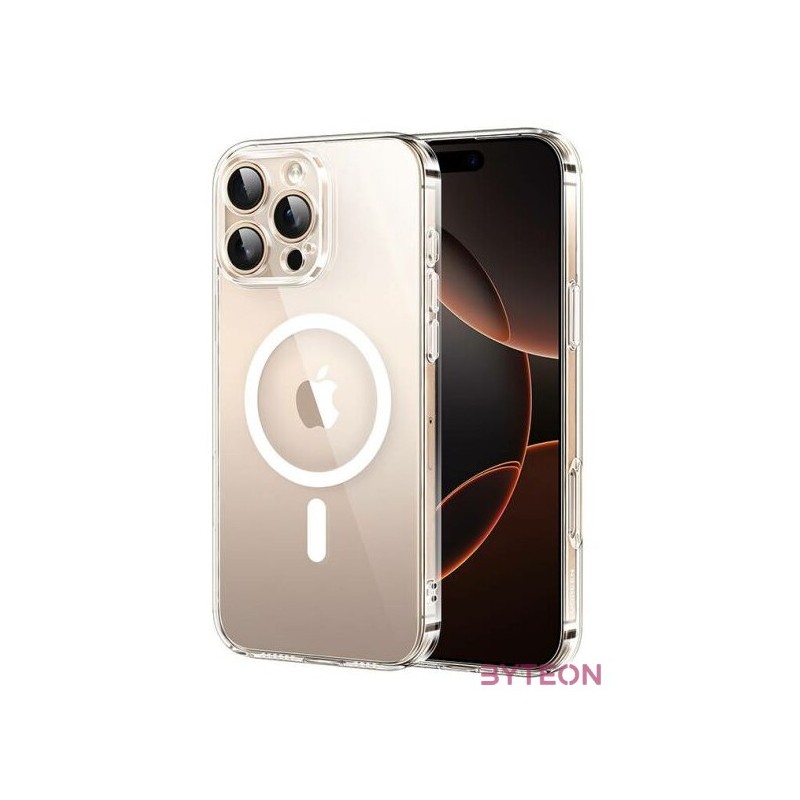 Magnetic case MagSafe Ugreen CA111 for iPhone 16 Pro, anti-yellowing (transparent)