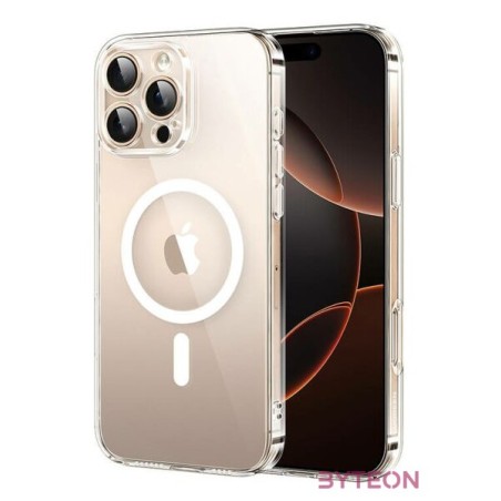 Magnetic case MagSafe Ugreen CA111 for iPhone 16 Pro, anti-yellowing (transparent)