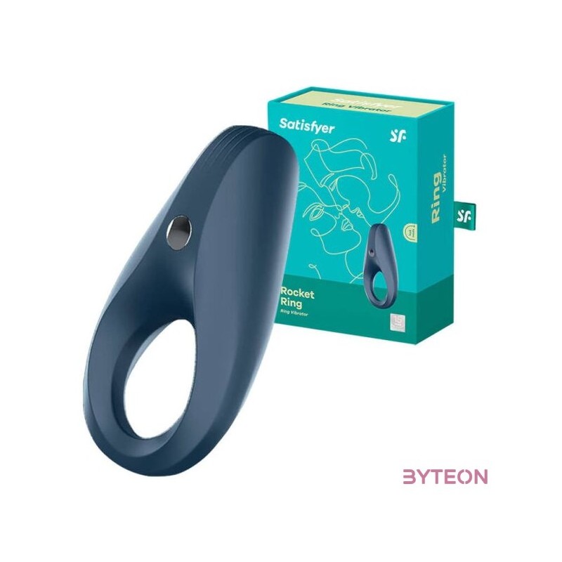 Vibrating ring Satisfyer Rocket Ring (dark blue)
