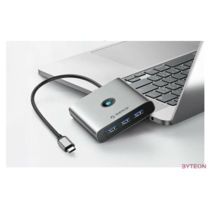 Adapter Hub 8w1 Orico, HDMI 4K  3x USB-A 3.0, USB-C, 100W PD  SD,TF